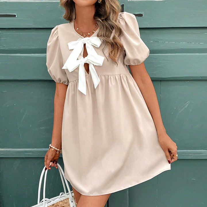 Women Soft A-Line Mini Dress Artisio