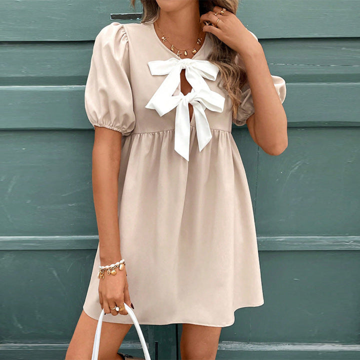 Women Soft A-Line Mini Dress Artisio