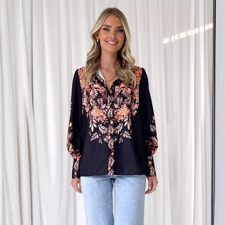 Women Soft Flowing Floral Top Artisio