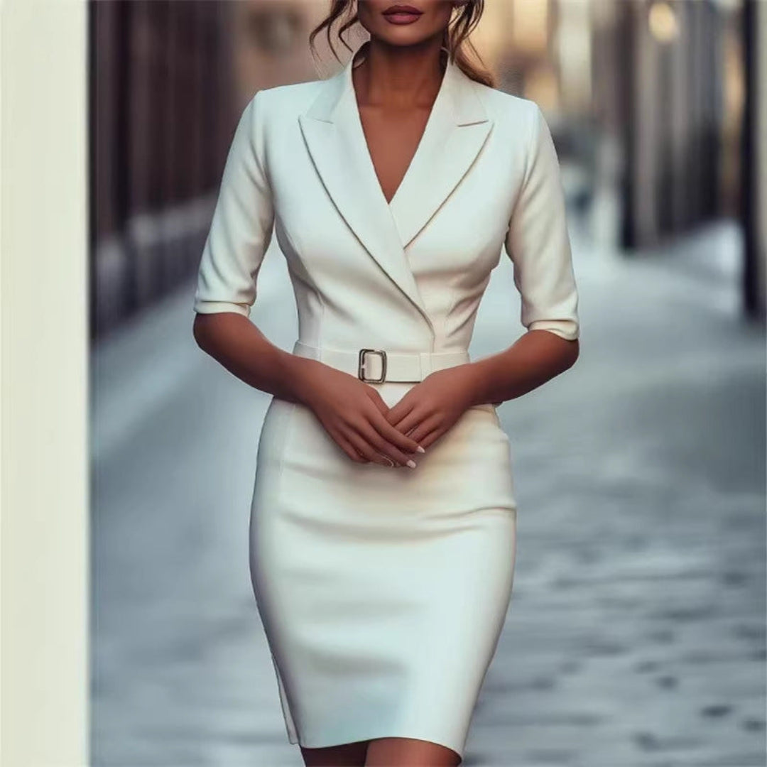 Women Sophisticated Blazer Dress Artisio