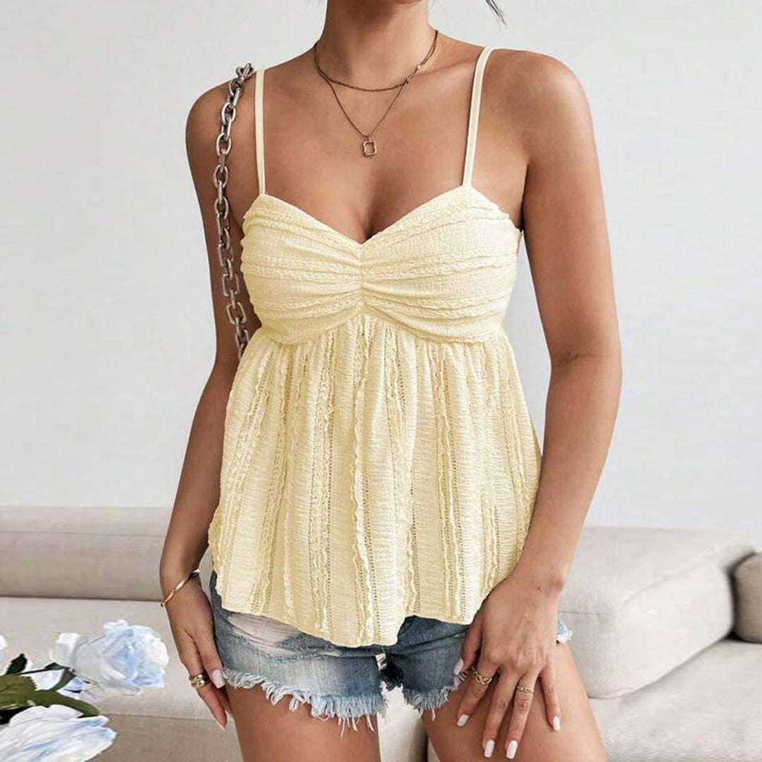 Women Spaghetti Strap Top Artisio