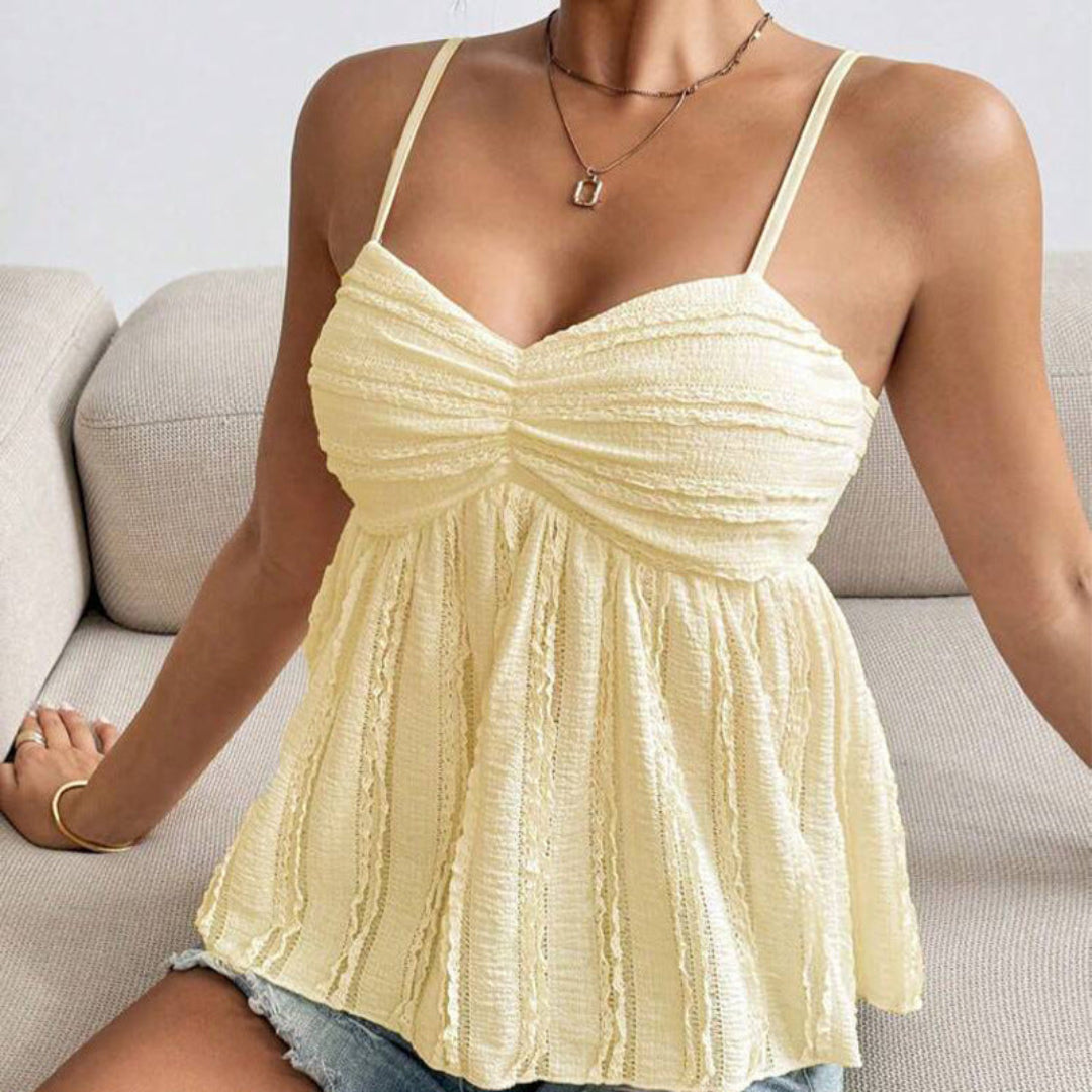 Women Spaghetti Strap Top Artisio
