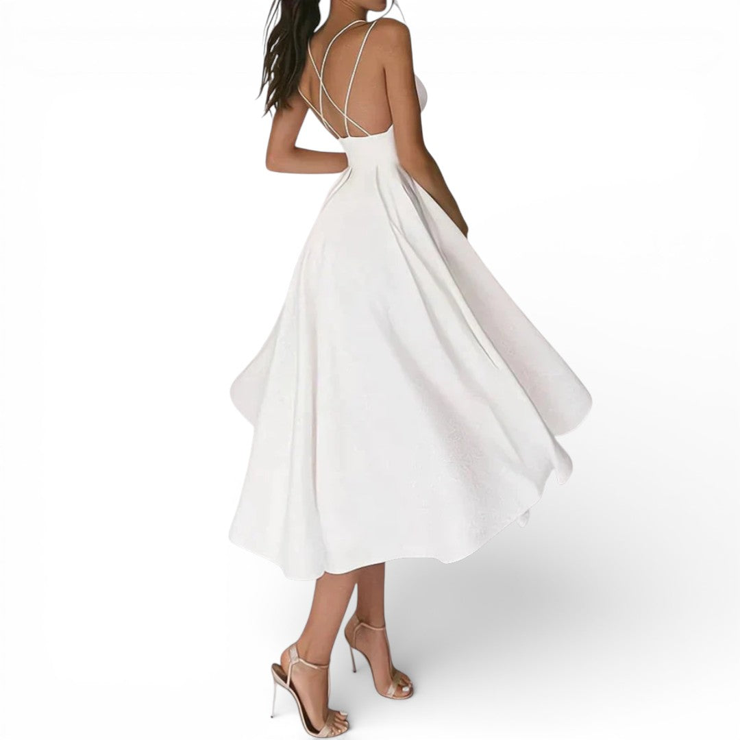 Women Strappy Midi Dress Artisio