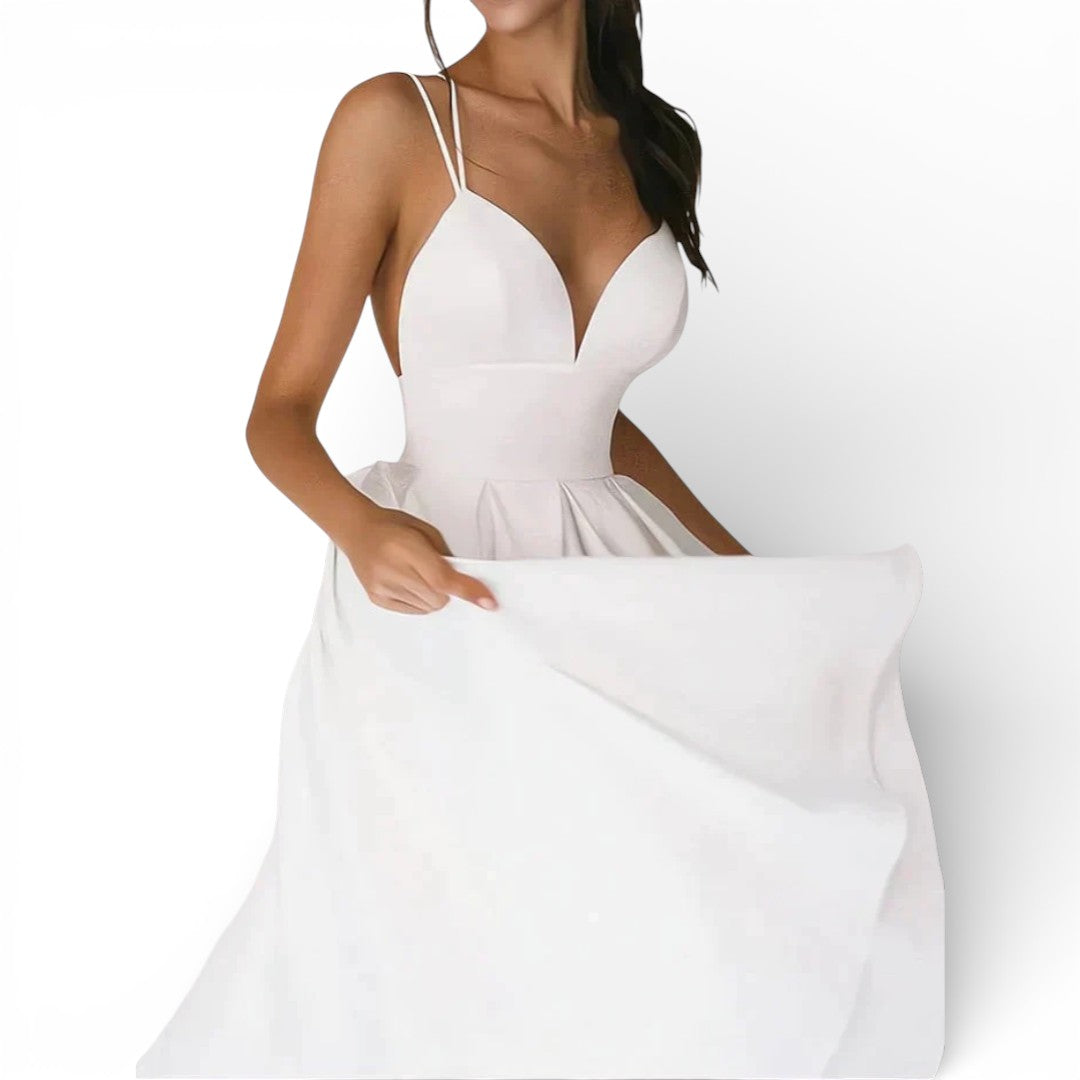 Women Strappy Midi Dress Artisio