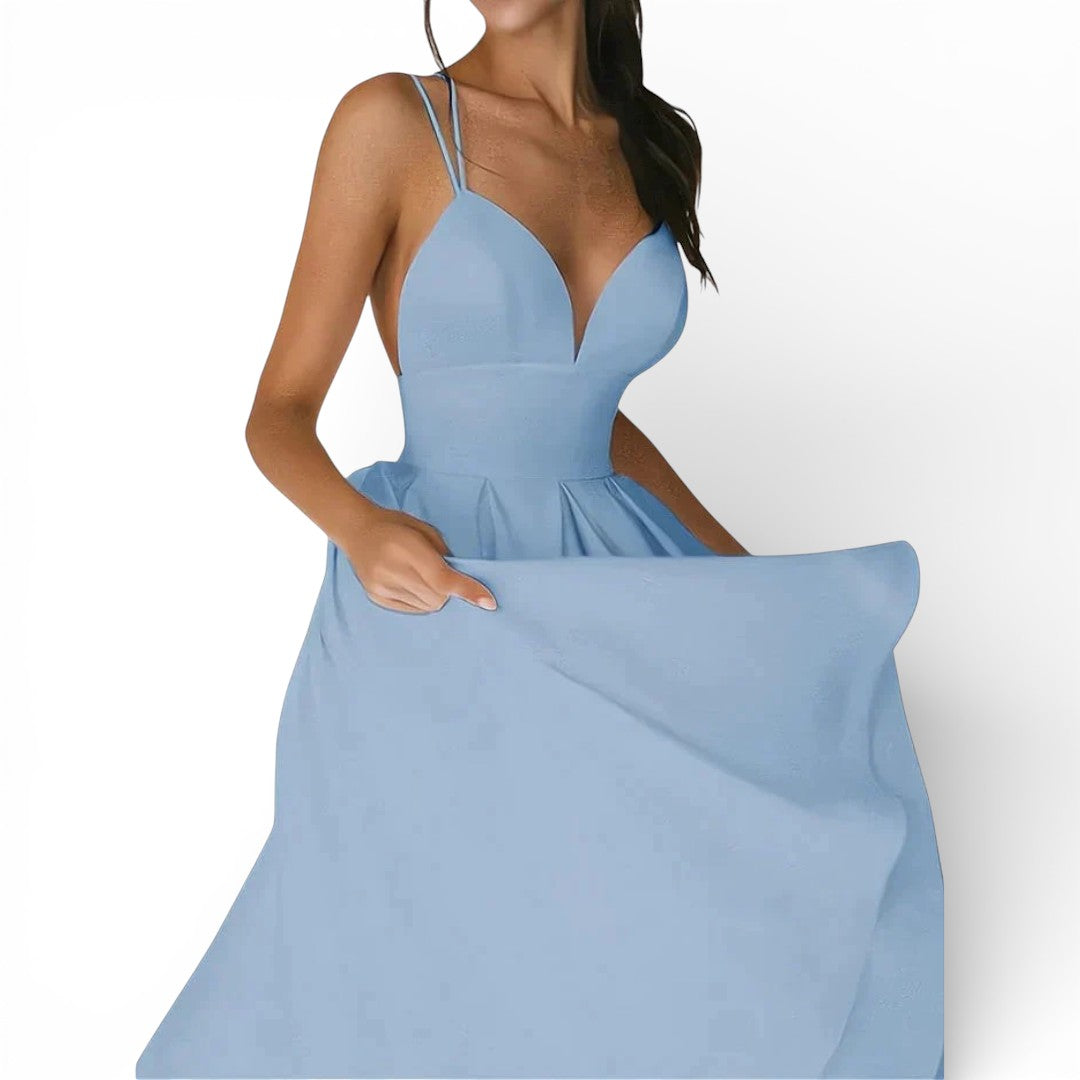 Women Strappy Midi Dress Artisio