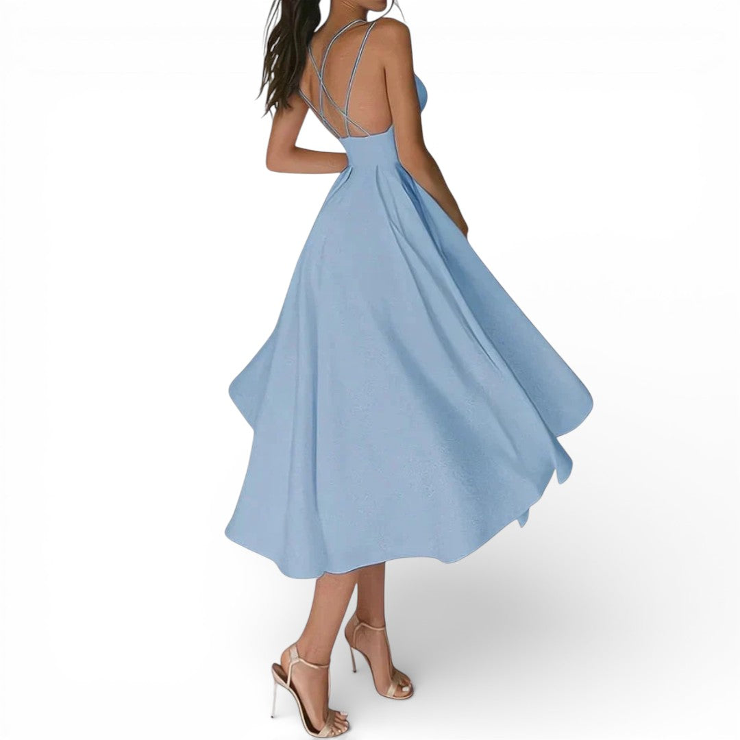 Women Strappy Midi Dress Artisio