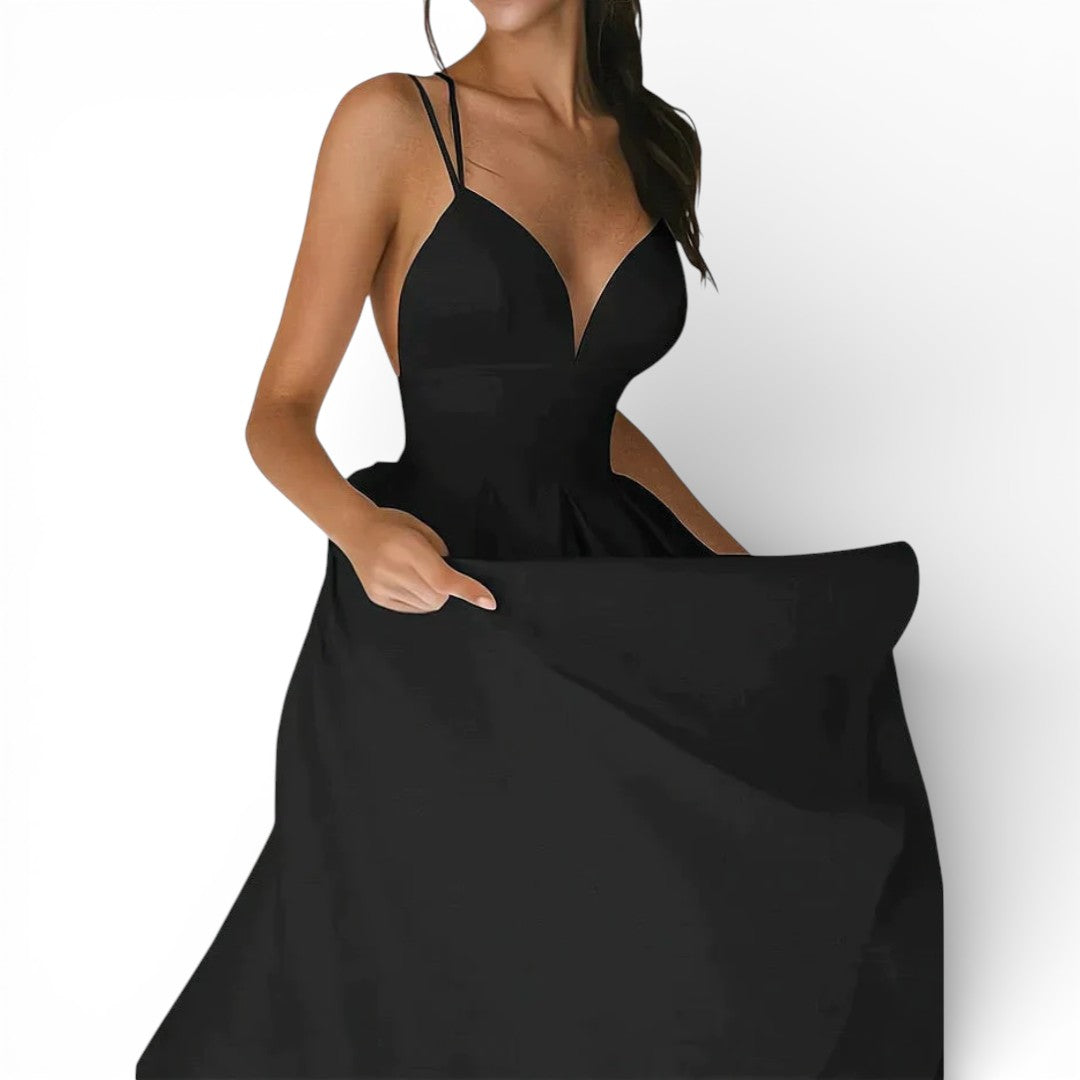 Women Strappy Midi Dress Artisio