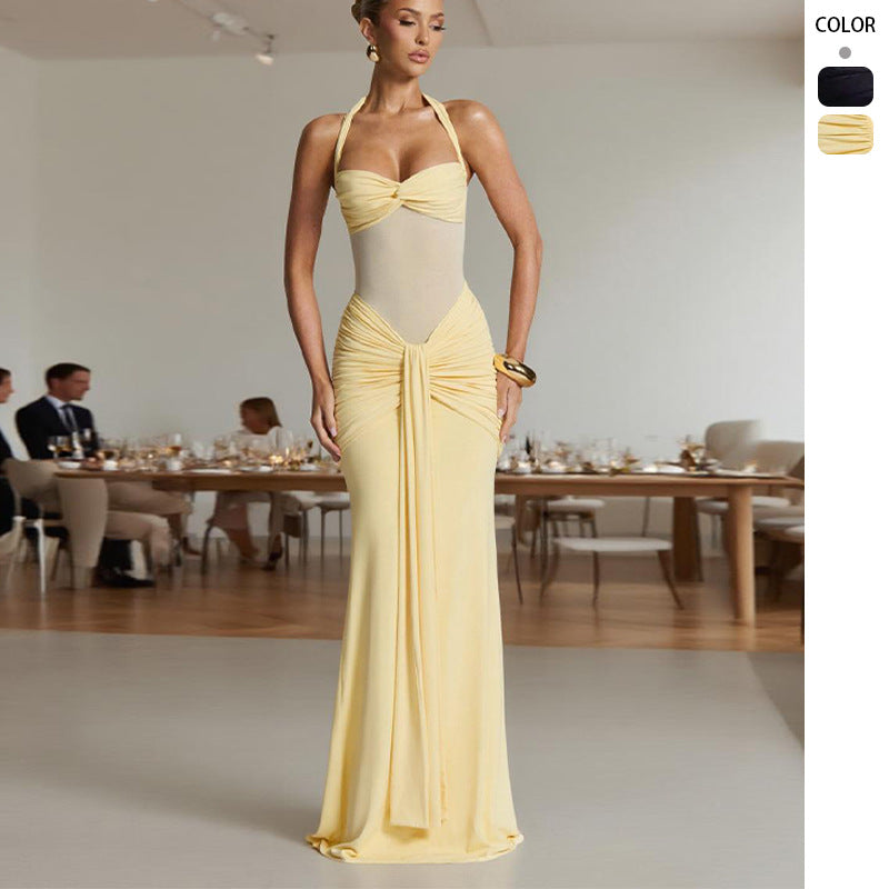 Women Sunset Party Maxi Dress Artisio