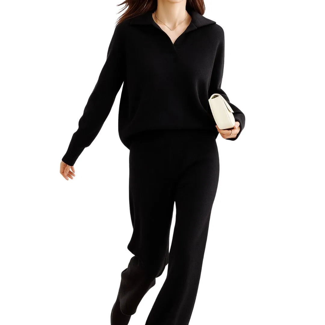 Women’s Cashmere-Blend Sweater & Pants Set Artisio