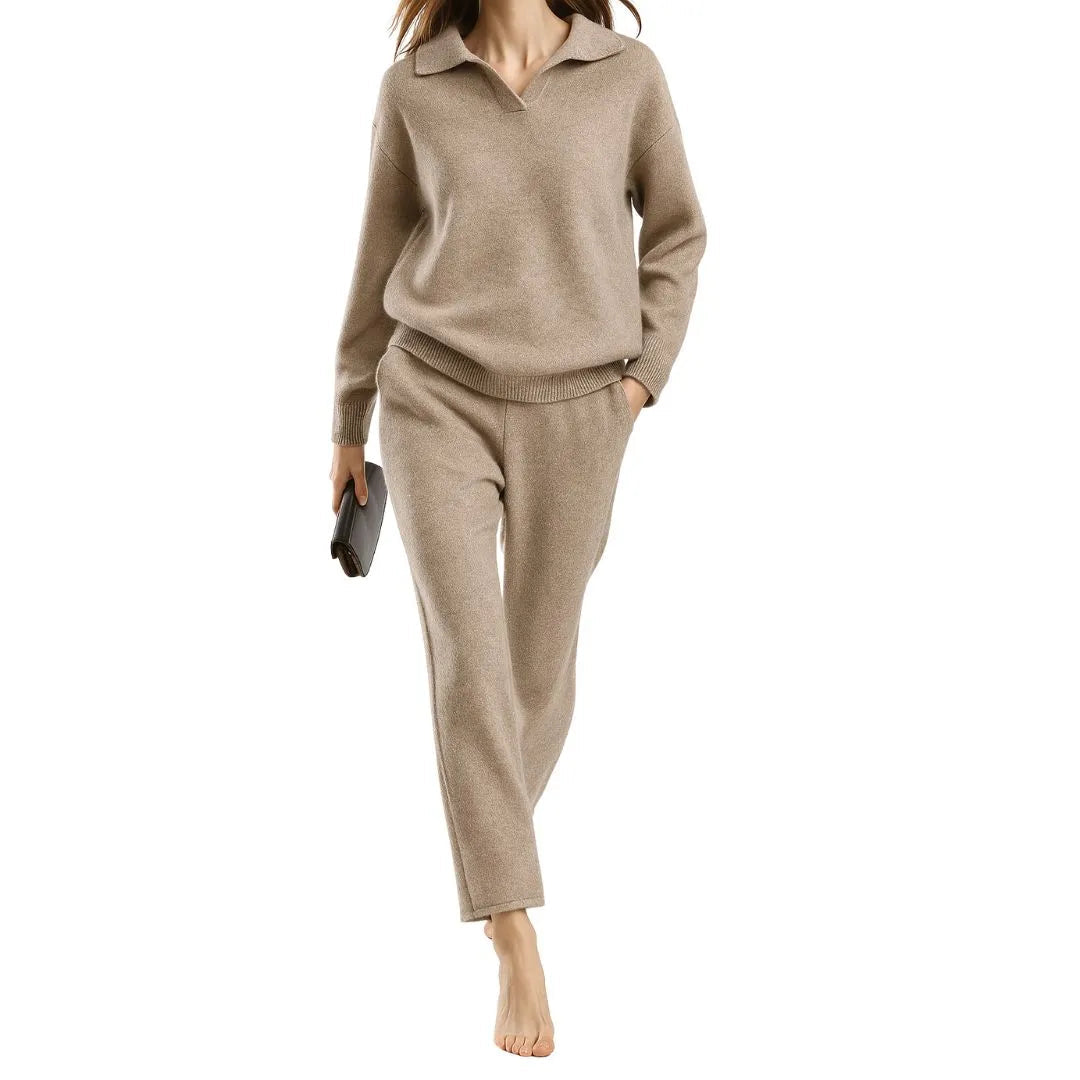 Women’s Cashmere-Blend Sweater & Pants Set Artisio