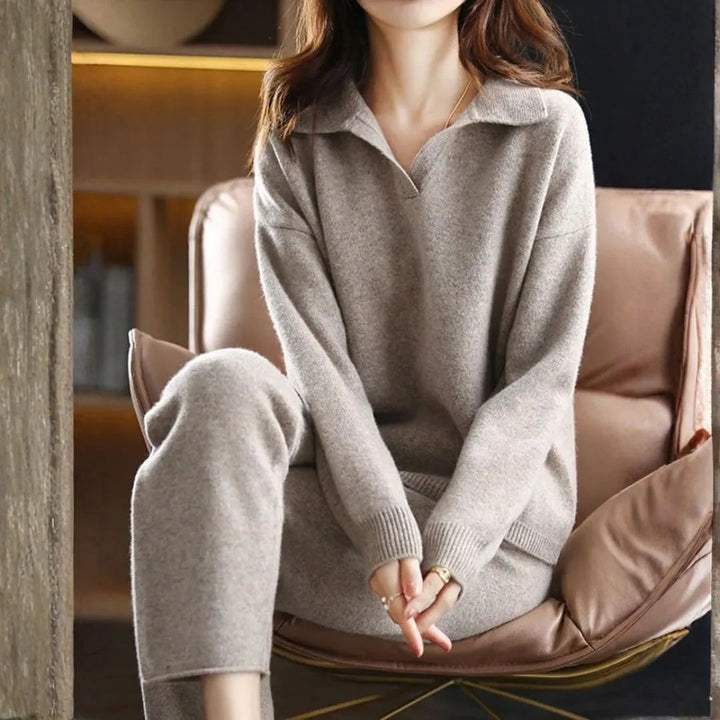 Women’s Cashmere-Blend Sweater & Pants Set Artisio