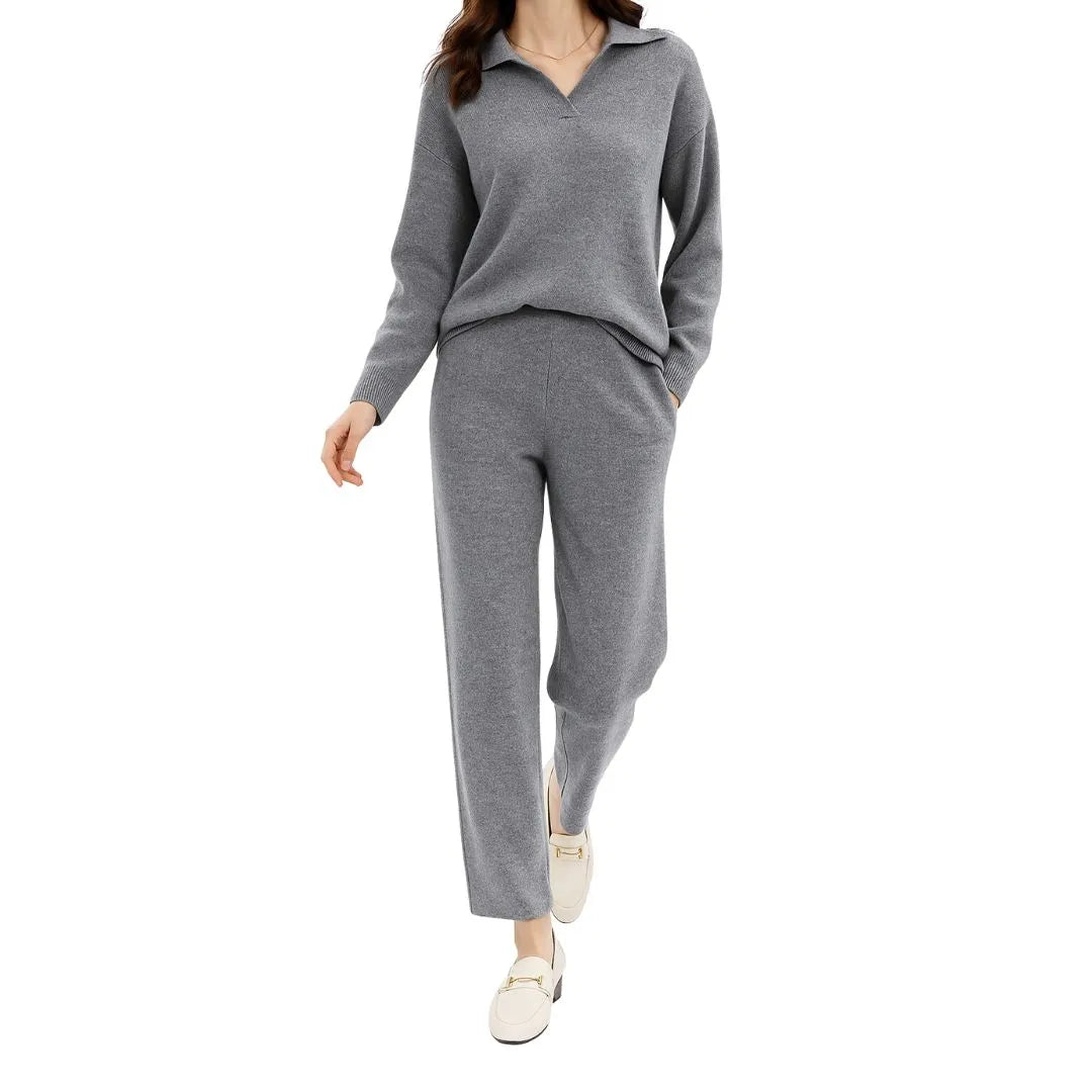 Women’s Cashmere-Blend Sweater & Pants Set Artisio