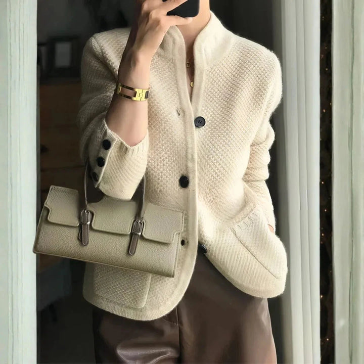 Women’s Cashmere Button Cardigan