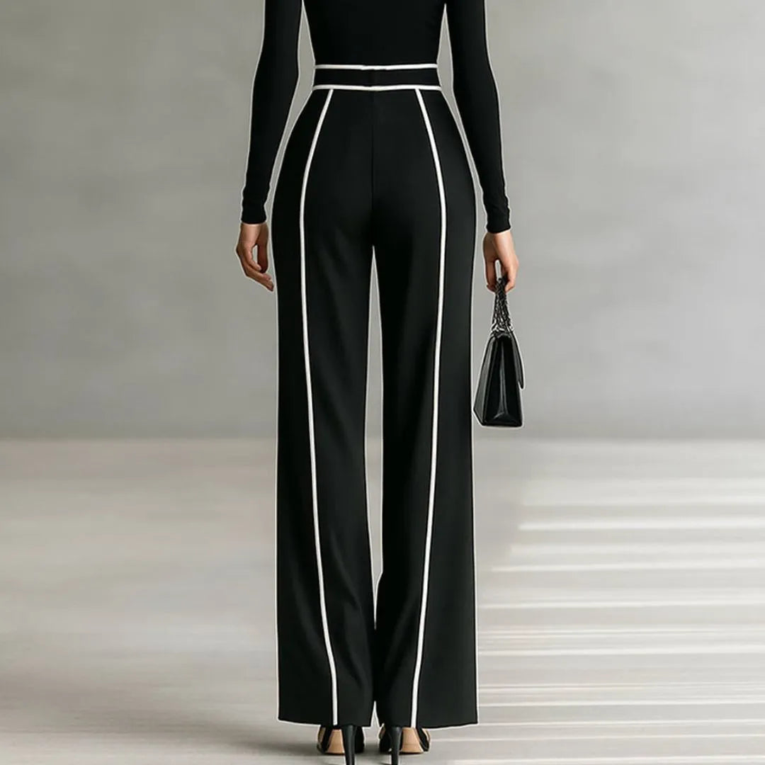 Women’s Color-Block Straight-Leg Pants Artisio