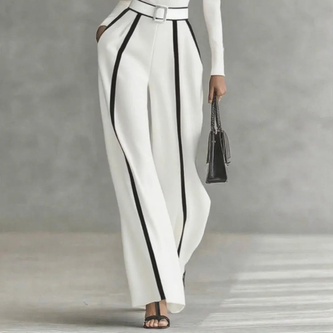 Women’s Color-Block Straight-Leg Pants Artisio
