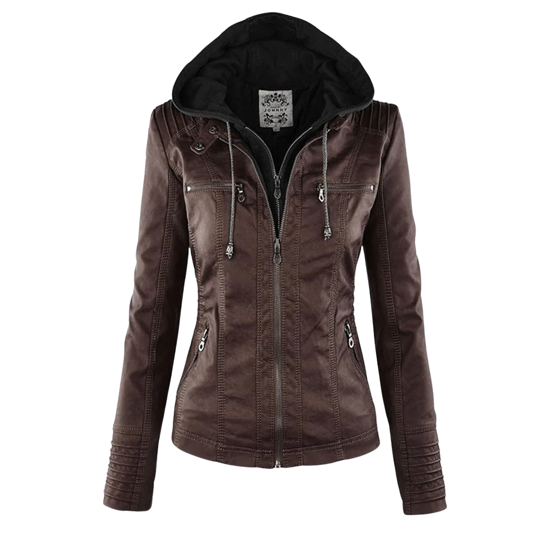 Women Hooded Structured Jacket Artisio