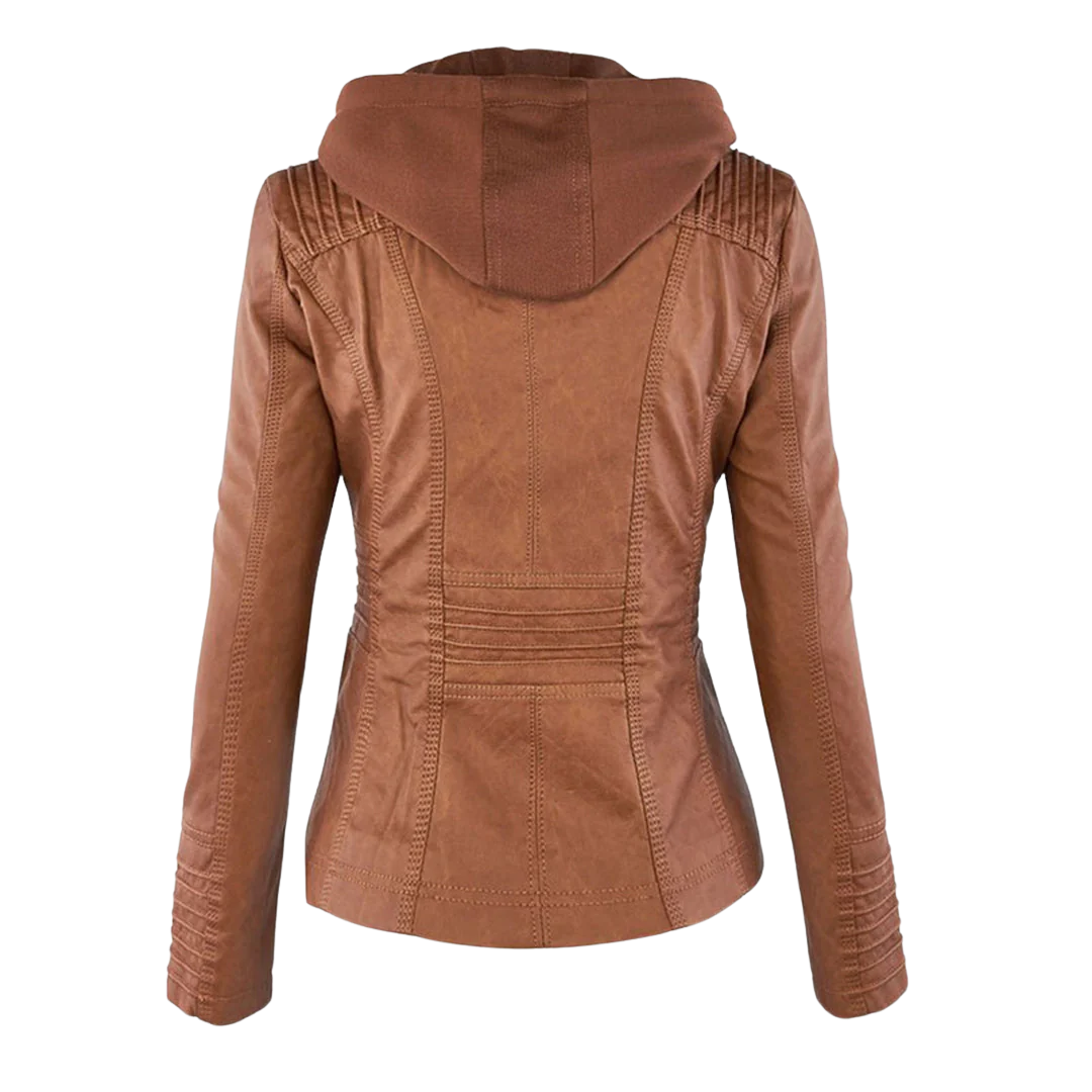 Women Hooded Structured Jacket Artisio