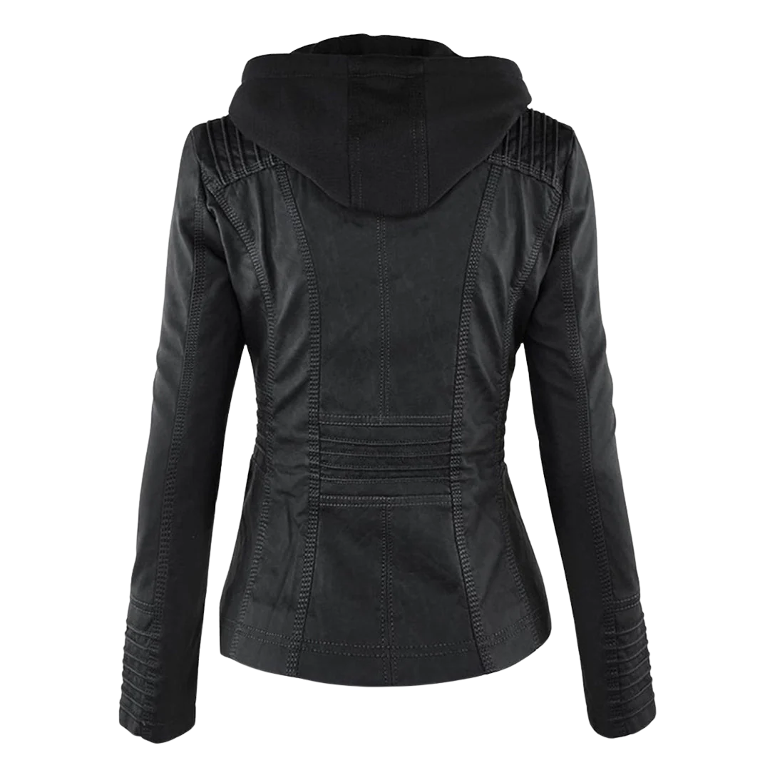 Women Hooded Structured Jacket Artisio