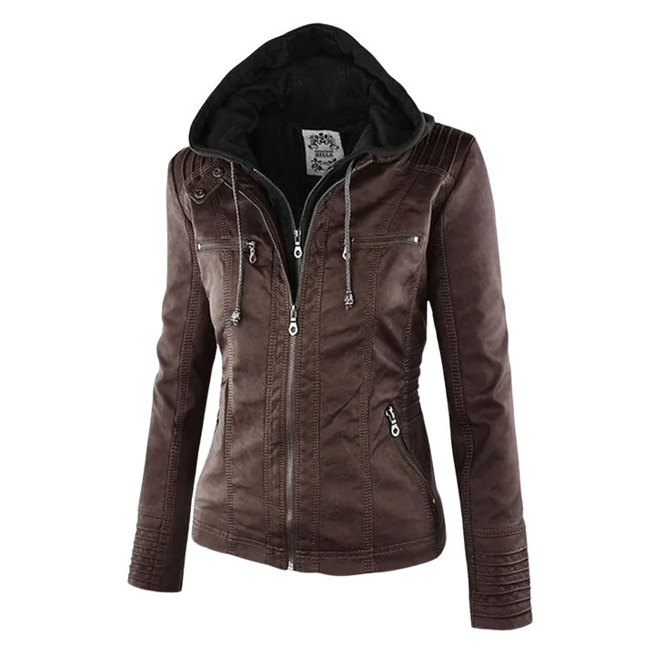 Women Hooded Structured Jacket Artisio