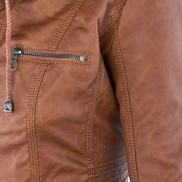 Women Hooded Structured Jacket Artisio