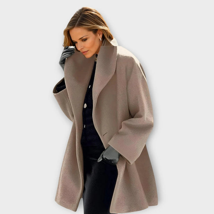 Women's Knee-Length Wool Coat Artisio