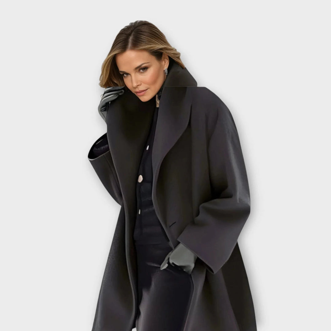Women's Knee-Length Wool Coat Artisio