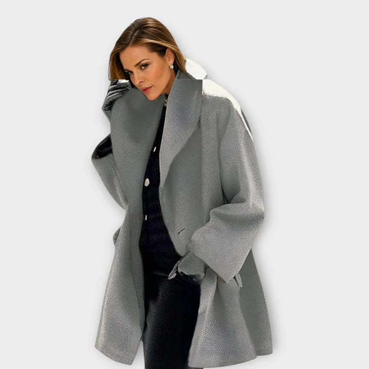 Women's Knee-Length Wool Coat Artisio
