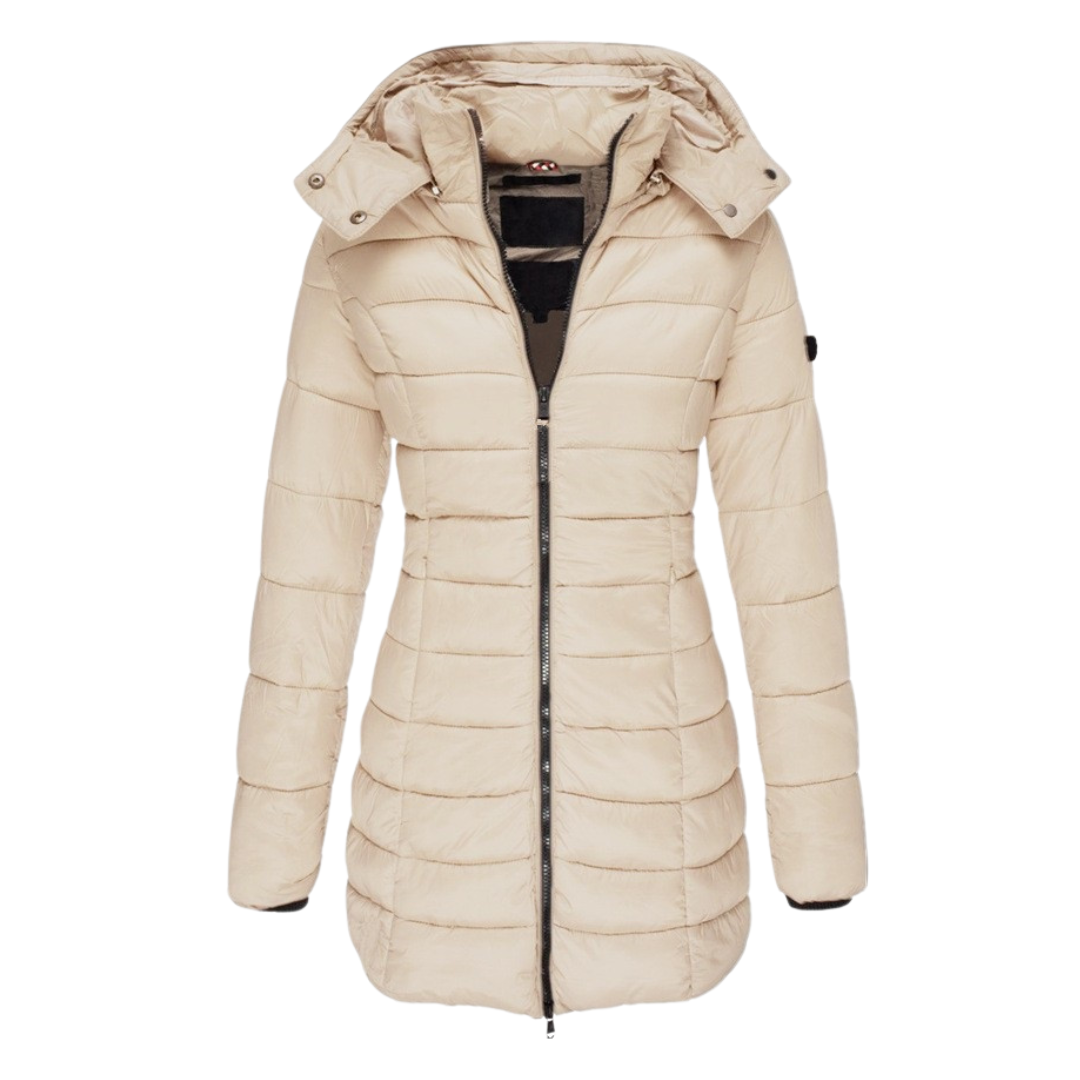 Women’s Longline Hooded Down Jacket