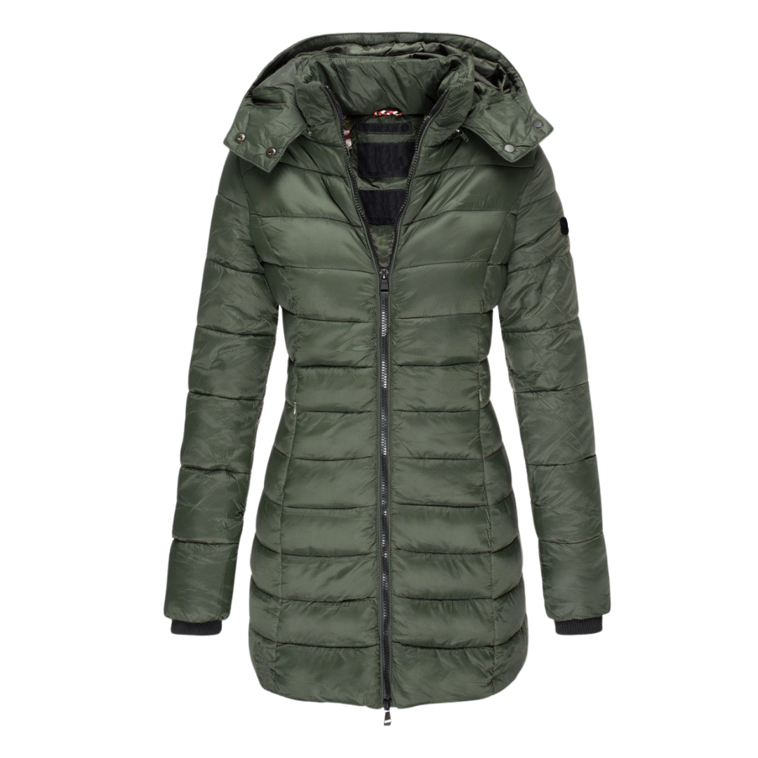 Women’s Longline Hooded Down Jacket