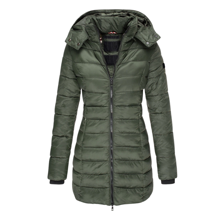 Women’s Longline Hooded Down Jacket