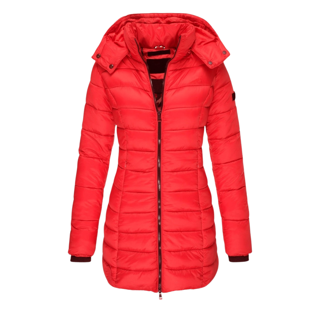 Women’s Longline Hooded Down Jacket