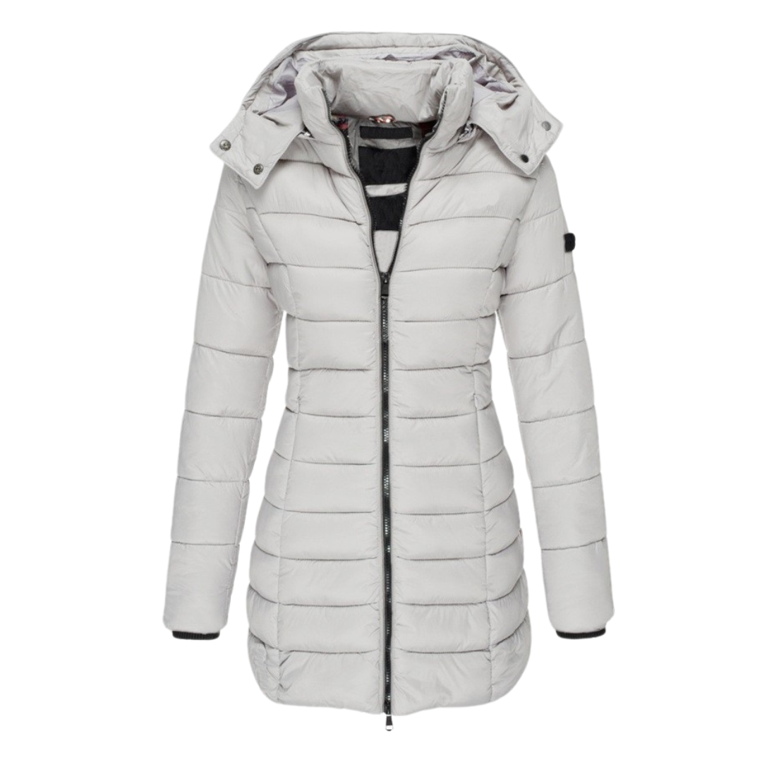 Women’s Longline Hooded Down Jacket
