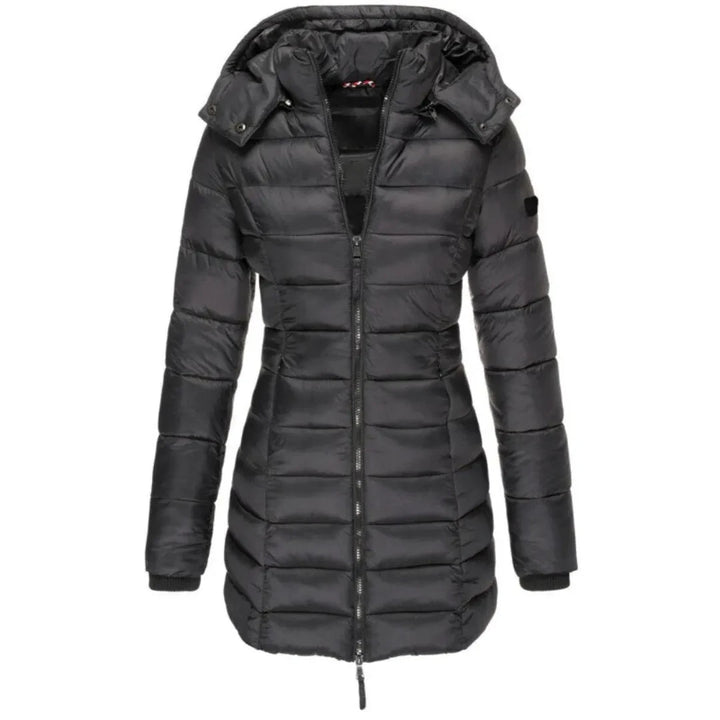 Warm Women's Down Jacket with Hood - Olivia Artisio
