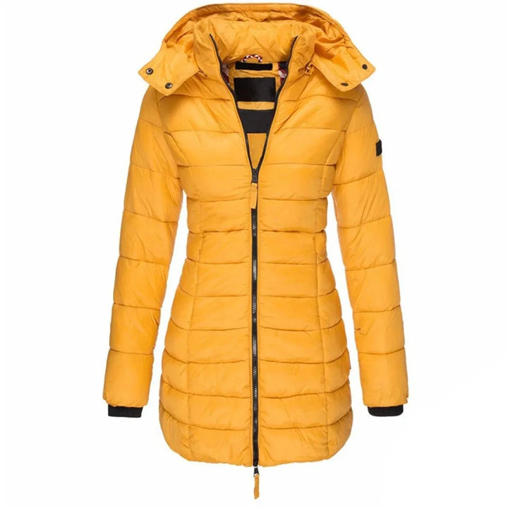 Warm Women's Down Jacket with Hood - Olivia Artisio