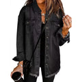 Women’s Oversized Denim Shirt Jacket