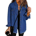 Women’s Oversized Denim Shirt Jacket