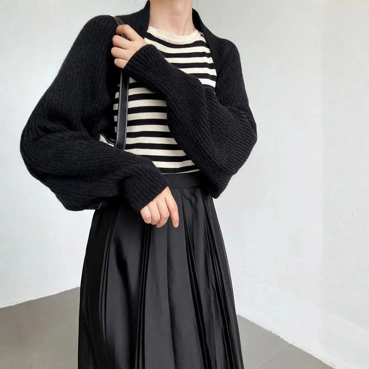 Women’s Soft Ribbed Shrug Cardigan