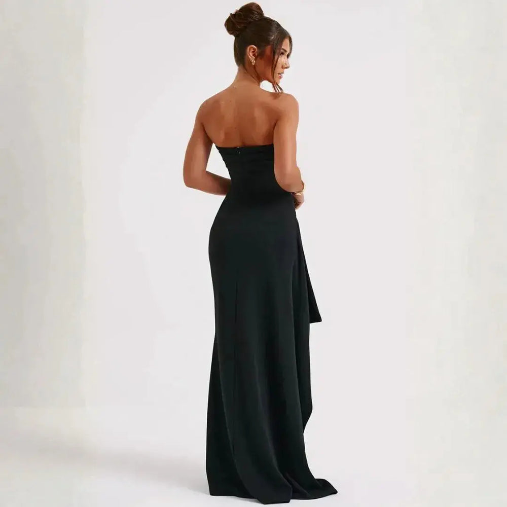 Women’s Strapless Evening Maxi Dress Artisio