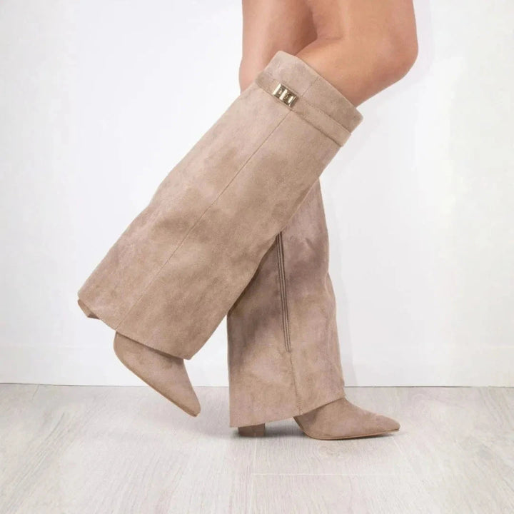 Women’s Suede Knee-High Boots