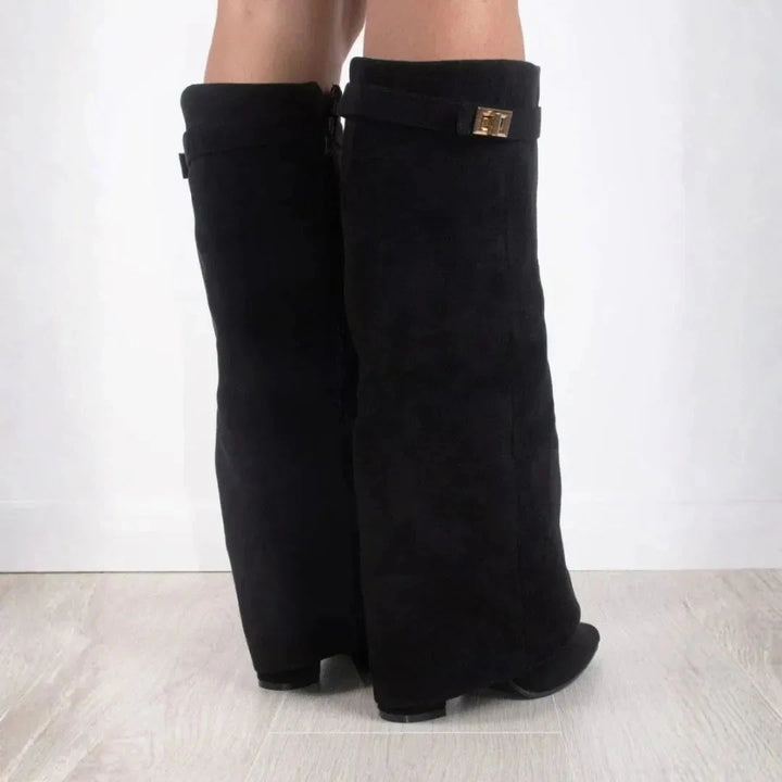 Women’s Suede Knee-High Boots Artisio