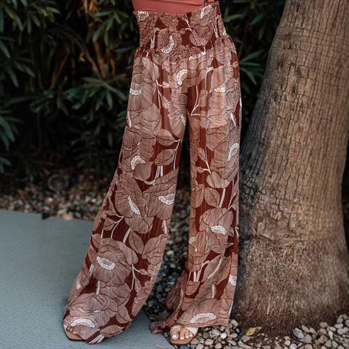 Women Tropical Flow Palazzo Artisio