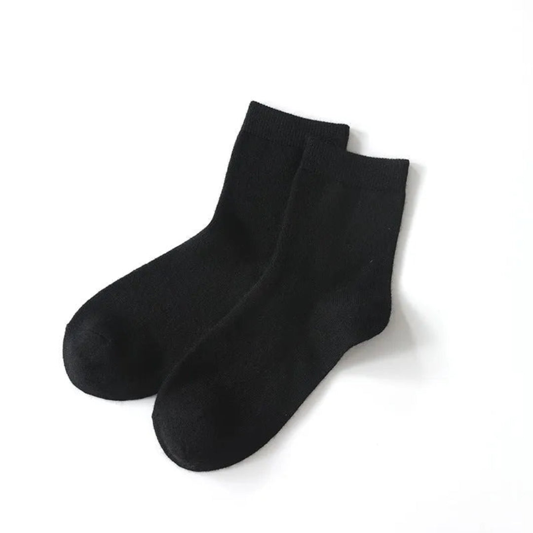 Wool Knitted Mid-Calf Women's Socks