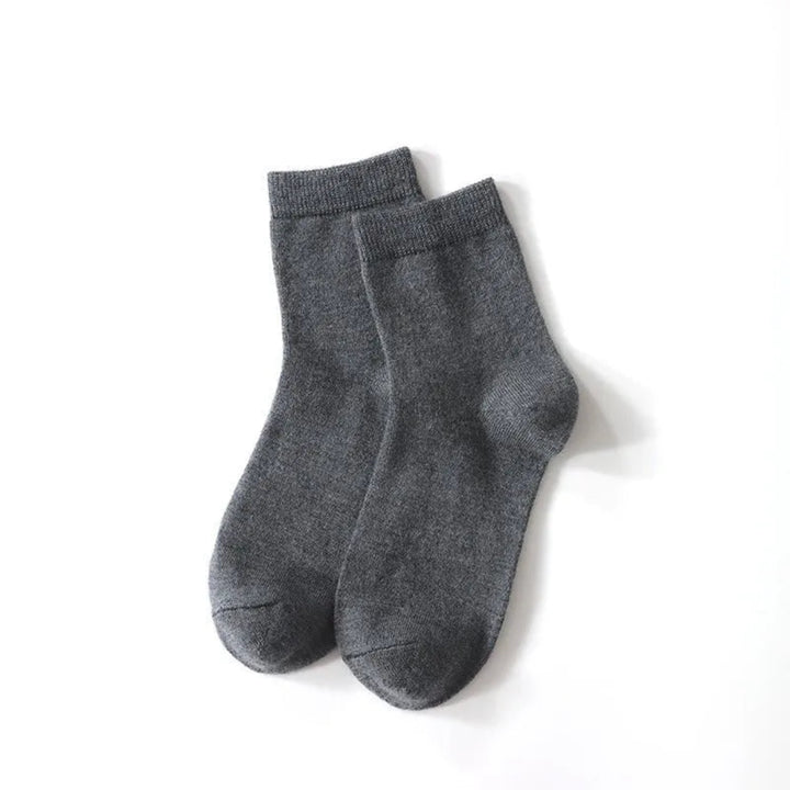 Wool Knitted Mid-Calf Women's Socks