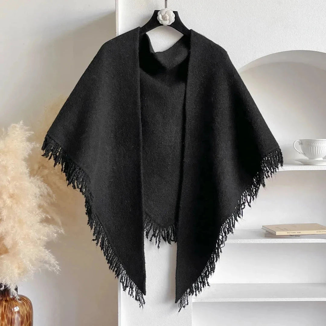Yuliana Tassel Shawl Artisio