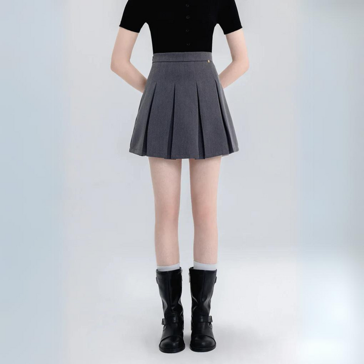 Amelia Pleated Mini Skirt