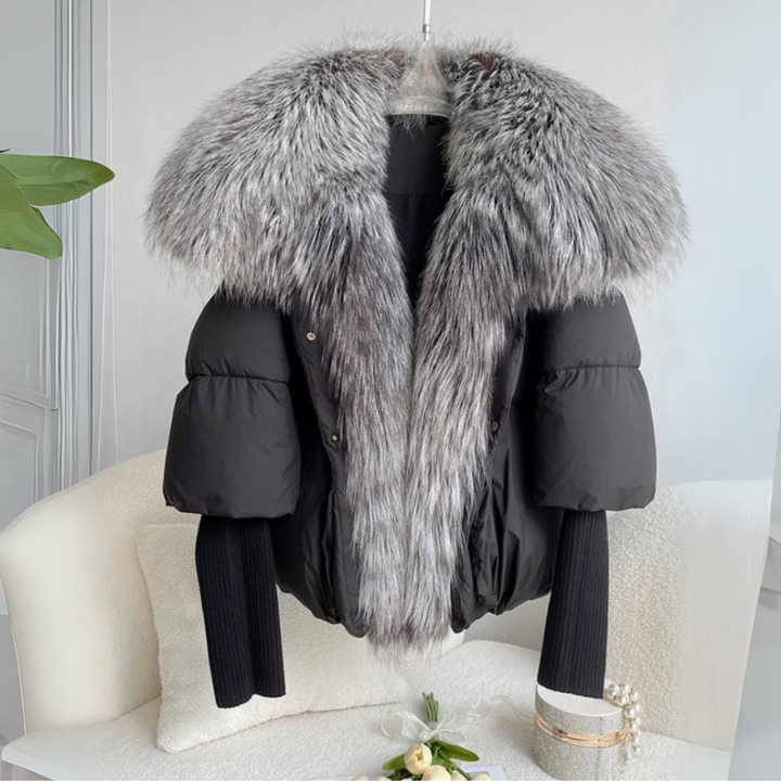 Aurora Down Fur Puffer Jacket