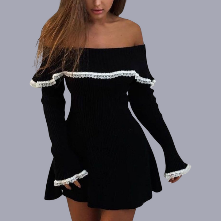 Camilla Off The Shoulder Sweater Dress