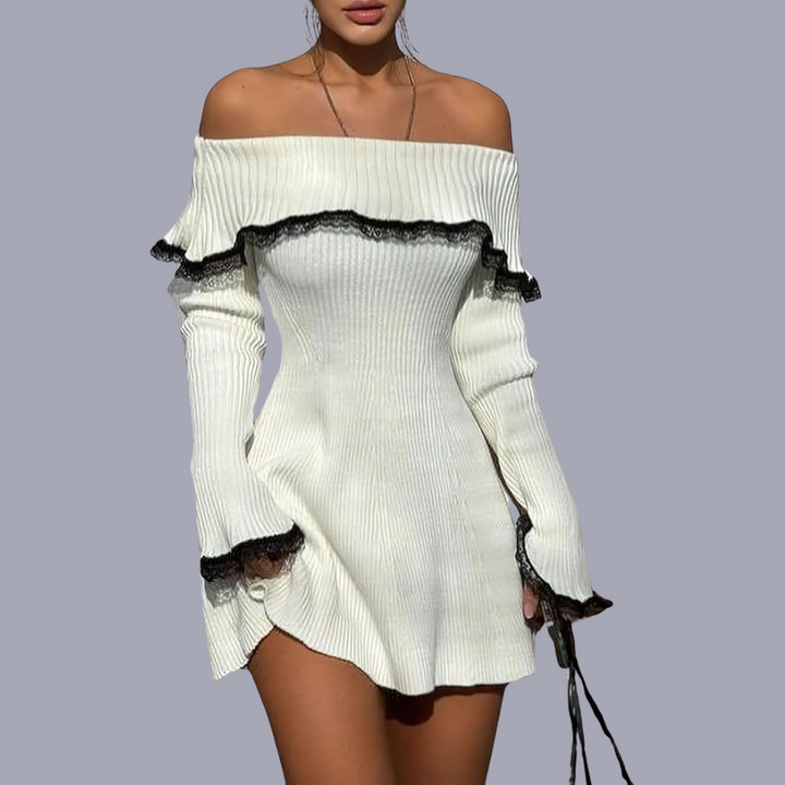 Camilla Off The Shoulder Sweater Dress