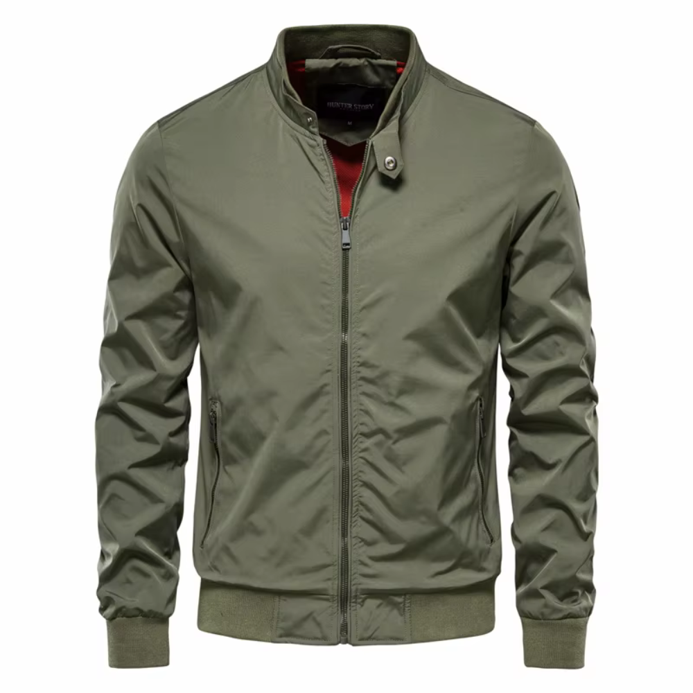 Colin Stand Collar Bomber Jacket