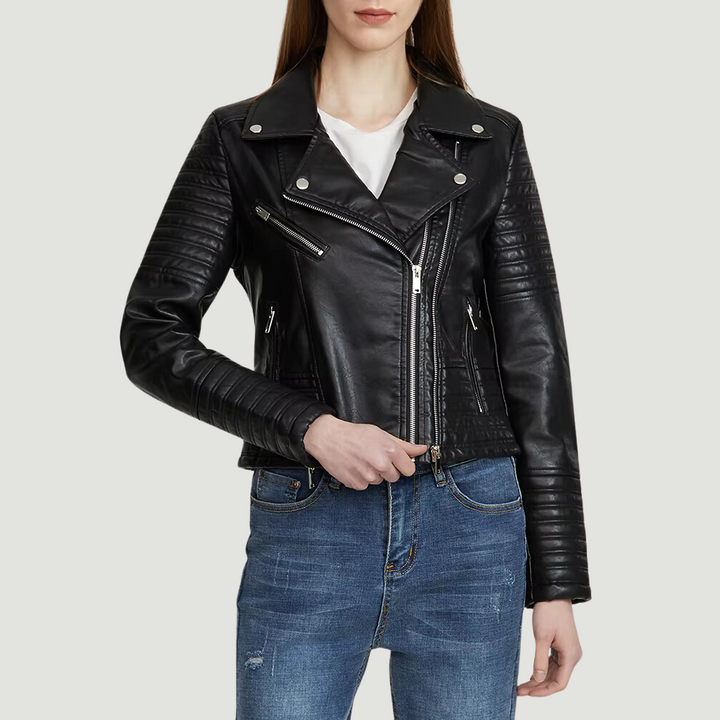 Daniella Biker Leather Jacket